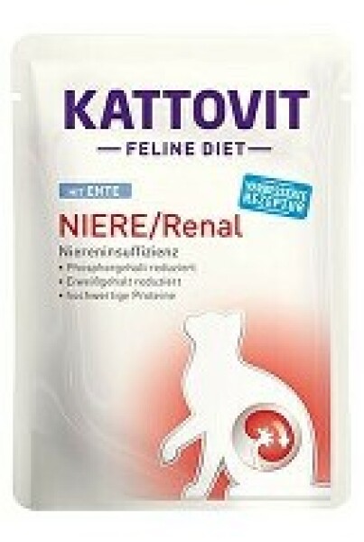 Kattovit Cat Kidney/Renal kachna kapsa 85g