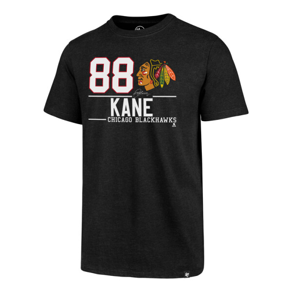 47 Brand Pánské Tričko Chicago Blackhawks Patrick Kane #88 Player Name '47 CLUB TEE Velikost: L