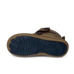 Dětské celoroční barefoot boty Bugga KIVO Brown B00199-18 - 27