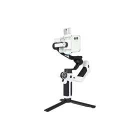 FeiyuTech Scorp Mini P Combo černo-bílá / 3-osý gimbal pro telefony / 2200 mAh / Bluetooth 4.2 (FTESCMPCBW)