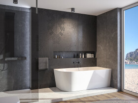 Aquatek Volně stojící akrylátová vana INDIANAPOLIS 170x80 cm