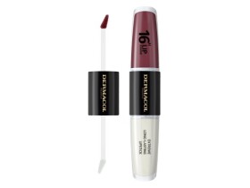 Dermacol 16H Lip Colour - Dlouhotrvající barva na rty č.12, 4 ml + 4 ml