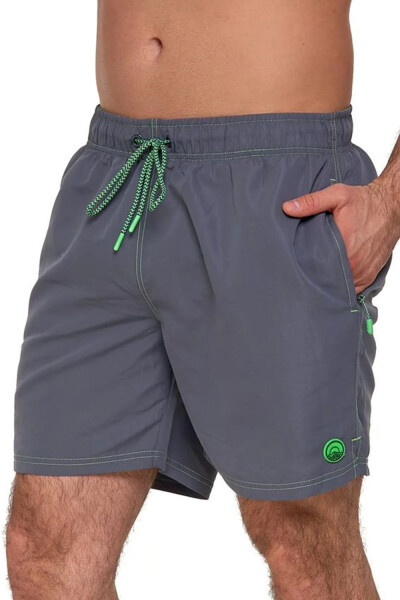 Pánské plavky KSZ2300-014 Tmavě šedá - Moraj tmavě šedá 4XL