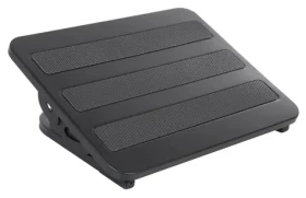 Podnožka MC-831 černá / Ergonomická podnožka / nastavitelný sklon / nosnost 20 kg (MC-831)