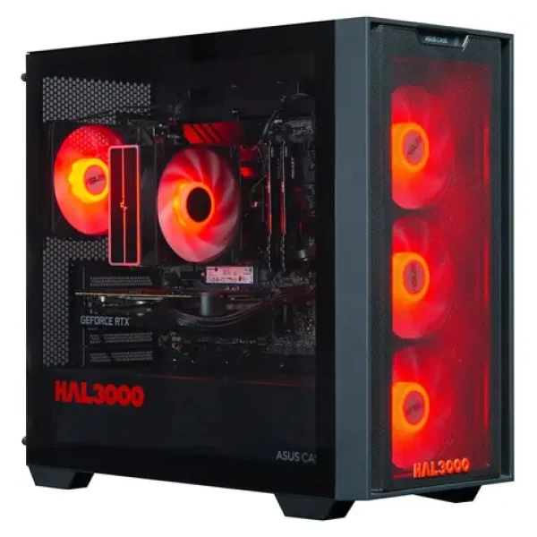 HAL3000 Online Gamer černá / Herní PC / AMD Ryzen 5 5600 / 32GB DDR4 / RTX 5050 / 1TB PCIe4 SSD / WiFi / W11 (PCHS2860)