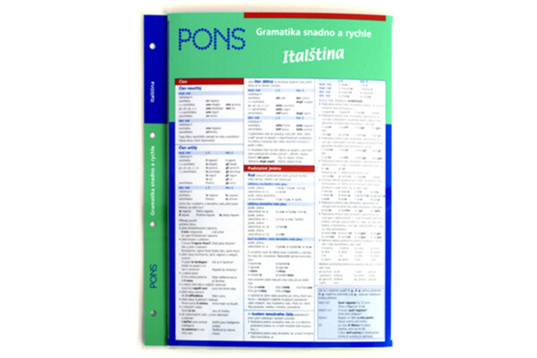 Gramatika snadno a rychle - Italština