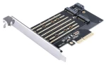 Orico PDM2 černá / PCIe karta pro M.2 NVMe a SATA / PCIe 3.0 x4