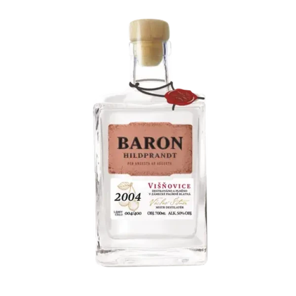 Baron Hildprandt Višňovice 2004 Limitovaná edice 50% 0,7l (8594024926726)
