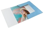 Esselte Colour'Breeze modrá / Desky na dokumenty / A4 / Karton / S gumičkou (628492)