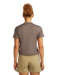 ICEBREAKER Wmns Mer 150 Tech Lite SS Crop T Seed Stor, Porcini velikost: S