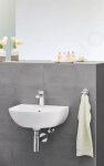 GROHE - Bau Ceramic Umývátko 453x354 mm, s přepadem, 1 otvor pro baterii, alpská bílá 39424000