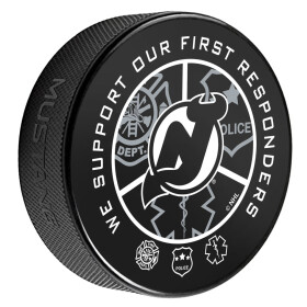 Mustang Puk New Jersey Devils NHL Printed First Responders