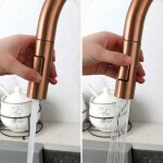 REA - Kuchyňská baterie Eco Fresh Brush Copper REA-B7436