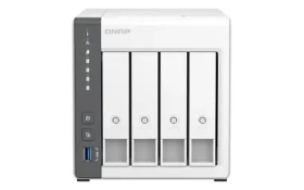 QNAP TS-433-4G / ARM 4core 2.0GHz / 4GB RAM / 4x SATA / 1x GbE / 1x 2.5GbE / 2x USB 2.0 / 1x USB 3.2 (TS-433-4G)