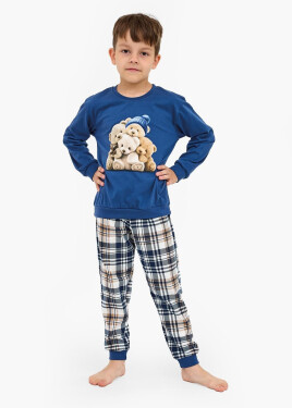 Pyžamo Cornette Kids 593/174 Bears l/r 86-128 džínovina 110-116