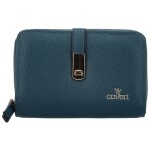 Stylová dámská koženková peněženka Coveri Anya, modrá