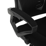 Kancelářské křeslo, výškově nastavitelná, černá látka, KA-R223 BK