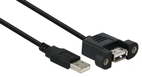 Good Connections USB-A - USB-A vestavná černá / Prodlužovací kabel / USB 2.0 / 1,8 m (2511-2E)