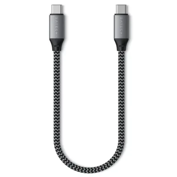 Satechi kabel USB-C 0.25m šedá (ST-TCC10M)