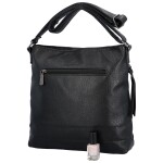 Moderní dámská koženková crossbody Anup, černá