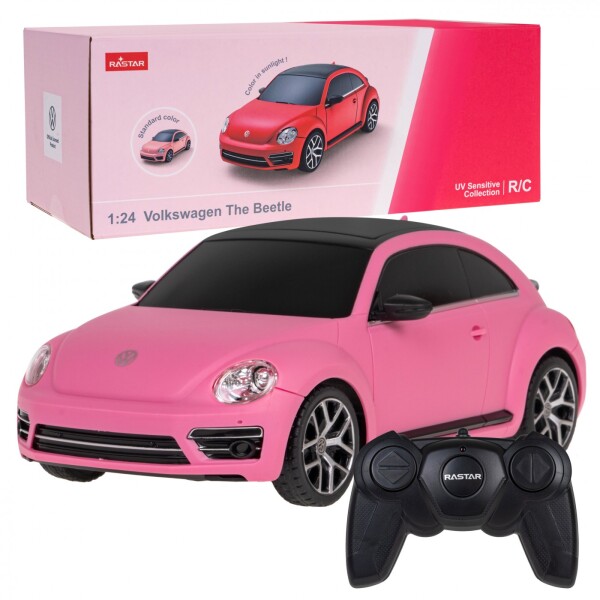 Mamido Autíčko na dálkové ovládání R/C Volkswagen Beetle 1:24 měnící barvy