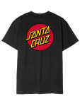 Santa Cruz Classic Dot Chest black pánské tričko krátkým rukávem