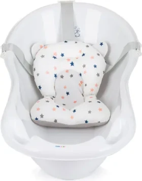 CHIPOLINO Koupací podložka Multi Stars White (MBMUL0243SW)