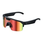Zeblaze Q01 oranžová / Sportovní brýle / Kamera 8 MP / AI asistent / Bluetooth 5.3 (Q01-Orange)