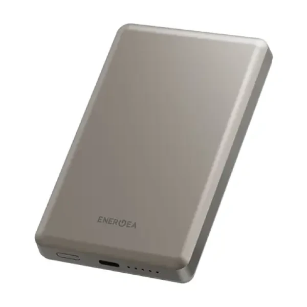 Energea AluPac powerbanka béžová / 10000mAh / MagSafe / 1x USB-C (8885020101140)