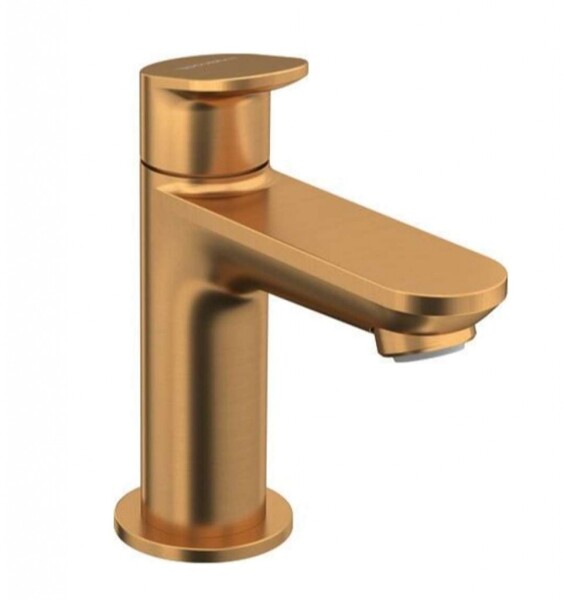 DURAVIT - Wave Umyvadlový ventil, kartáčovaný bronz WA1080002004
