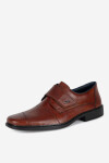 Polobotky Rieker B0857-24 Přírodní kůže (useň) - Lícová