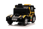 Mamido Dětský elektrický kamion Mercedes Axor LCD žlutý