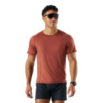 Pánské merino tričko s krátkým rukávem SMARTWOOL Men's Active Ultralite Short Sleeve, Burnt Sienna velikost: S