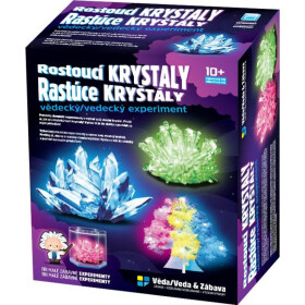 Vědecké experimenty - Rostoucí krystaly - Sparkys