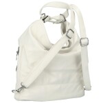 Stylový dámský kabelko-batoh Cashewilla, bílá