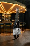 Stylová kabelka Reisenthel Daily Shopper Jacquard grey