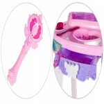 MalPlay Toaletní stolek MALÁ PRINCEZNA s kouzelnou hůlkou a MP3