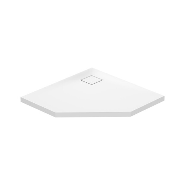 CERSANIT - Sada B545: sprchová vanička pětiúhelník TAKO SLIM 90x4 + sifon VIR S601-129