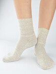 Ponožky Noviti SB099 Wool Pattern 36-41 melanžově šedá 36-41