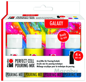 Marabu Galaxy Pouring sada 4 x 60 ml