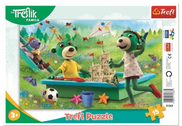 Trefl Puzzle Treflíci / 15 dílků