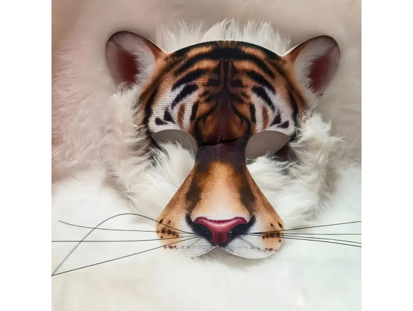 Dovoz Maska tygr s chlupy