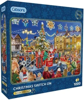GIBSONS Puzzle Vánoční rozsvícení