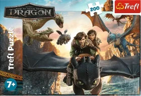 TREFL Puzzle Jak vycvičit draka: Bezzubka a přátelé