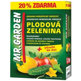 Mr. Garden organo-minerální hnojivo pro plodovou zeleninu 1,2 kg