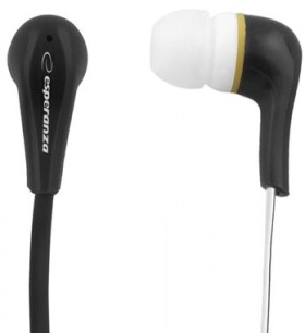 Esperanza EH146K Lollipop černá / sluchátka do uší / 3.5 mm jack / 1.2 m (EH146K)
