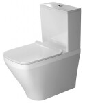 DURAVIT - DuraStyle WC kombi mísa, s WonderGliss, bílá 21550900001