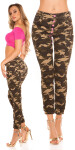 Trendy Koucla Army skinnies Army