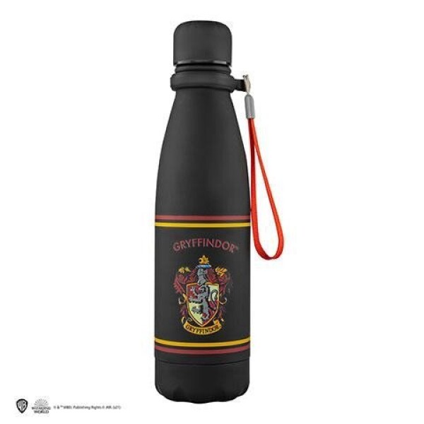 Harry Potter Nerezová láhev 500 ml na teplé studené nápoje Nebelvír