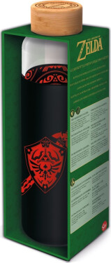 Láhev na pití skleněná s návlekem Zelda 585 ml - EPEE
